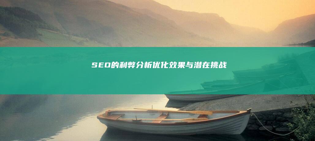 SEO的利弊分析：优化效果与潜在挑战